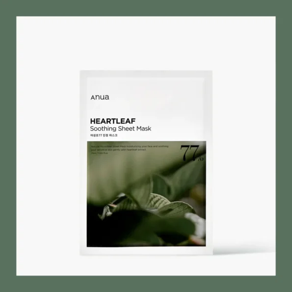 Anua Heartleaf 77% Soothing Sheet Mask