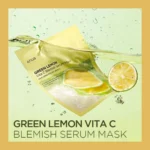 Green Lemon Vita C Blemish Serum Mask1