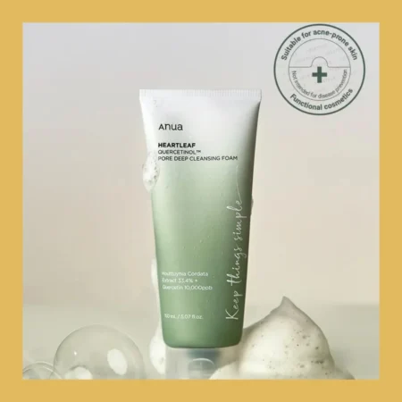 Anua Heartleaf Quercetinol Pore Deep Cleansing Foam - 150ml
