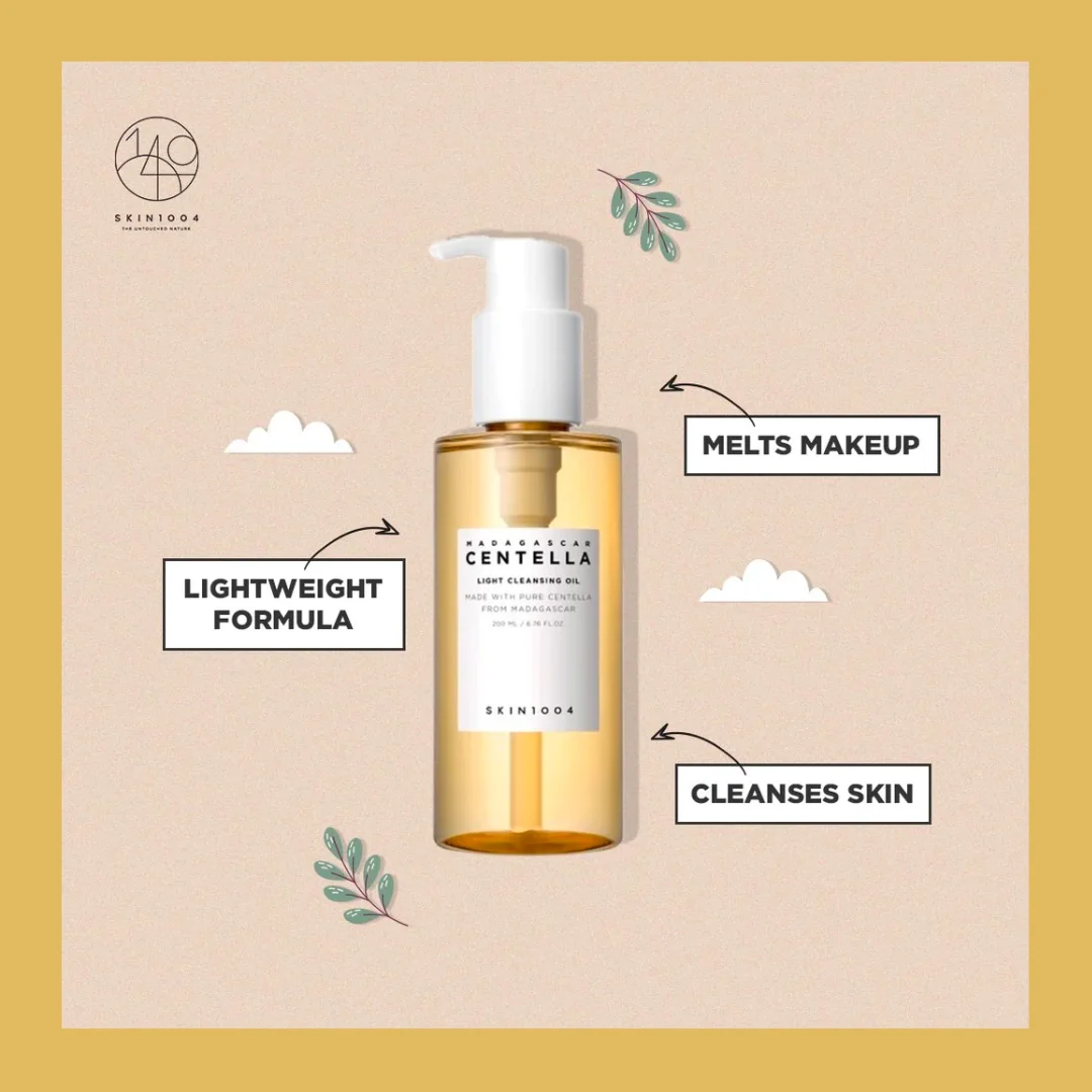 Skin1004 Madagascar Centella Light Cleansing Oil6