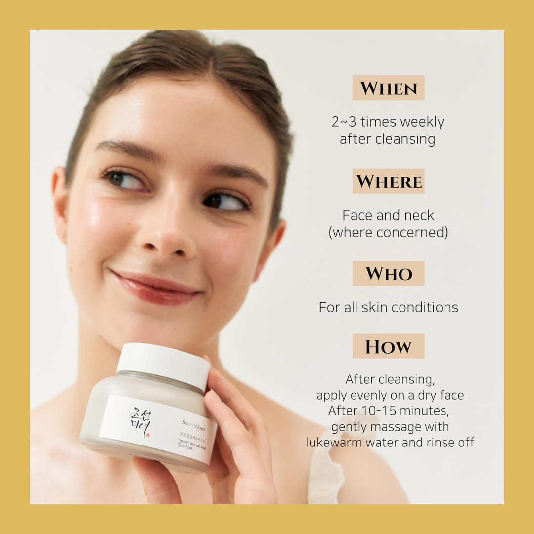 Beauty of Joseon Ground Rice And Honey Glow Mask (5) Beauty of Joseon Ground Rice And Honey Glow Mask