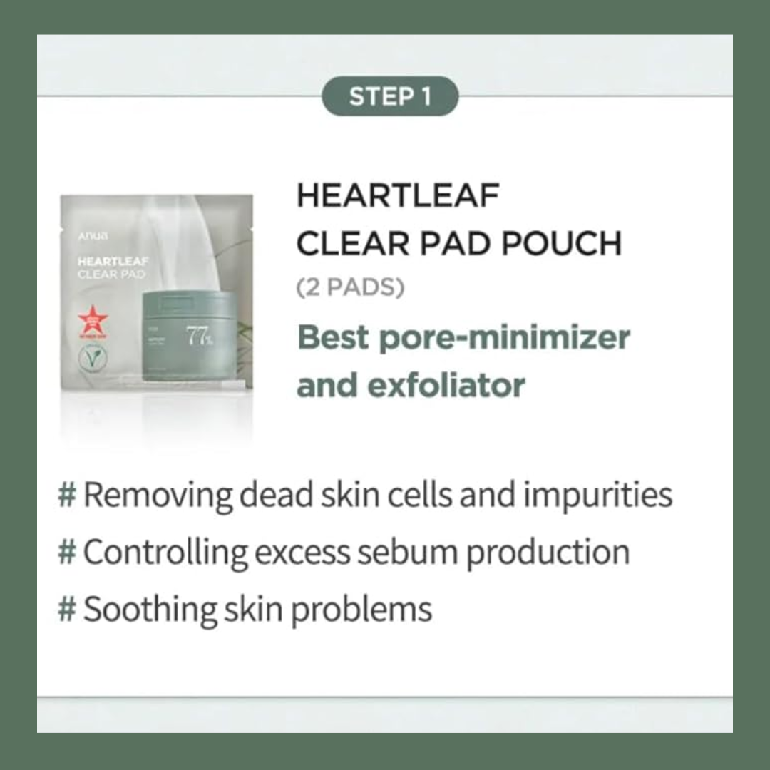 Anua Heartleaf Soothing Trial Kit (5)