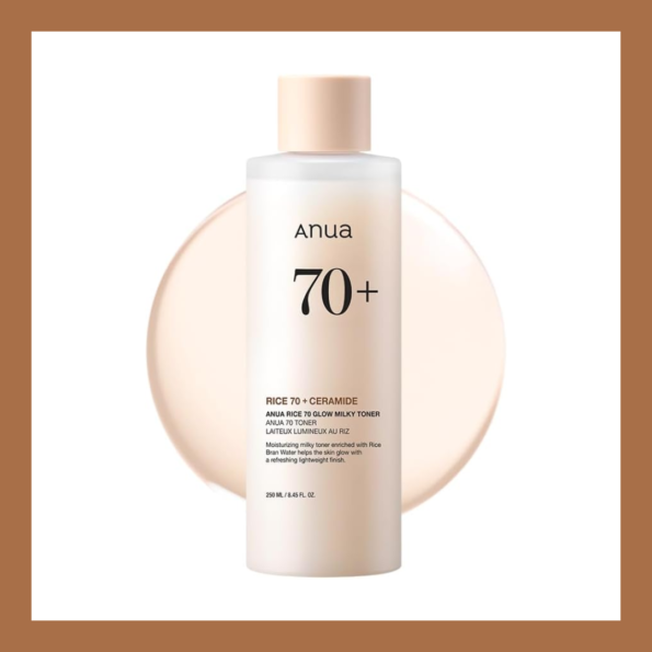 Anua Rice 70 Glow Milky Toner - 250ml