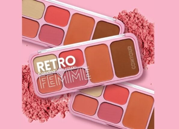 Colorina Makeup Studio Retro Femme Contour Palette - Nibs n Bees Qatar