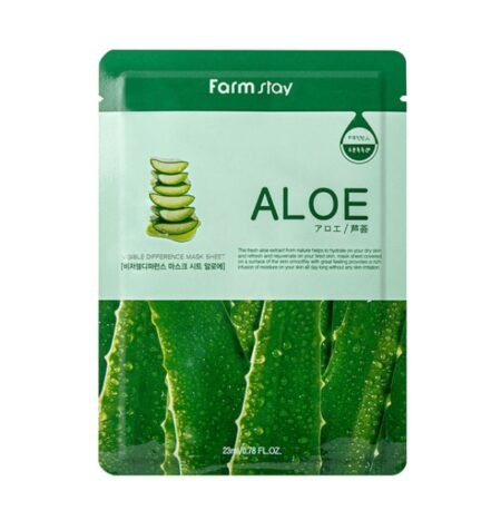 Farm Stay Visible Difference Mask Sheet #Aloe (1ea) 23ml