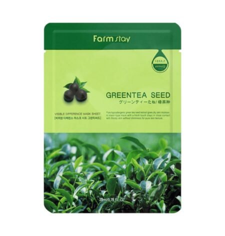 Farm Stay Visible Difference Mask Sheet #GreenTea (1ea) 23ml