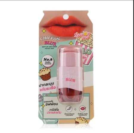 Lemon Me Chiffon Blur Soft Lip And Cheek Velvet Tint 2.6g #08