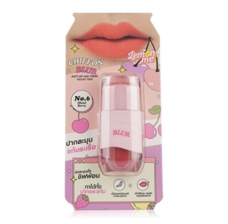 Lemon Me Chiffon Blur Soft Lip And Cheek Velvet Tint 2.6g #06