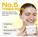 Numbuzin No.5 Vitamin-Niacinamide Concentrated Pad 180ml (70Pads)