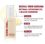 KSecret SEOUL 1988 Serum Retinal Liposome 2% + Black Ginseng