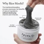 Arencia Black Tea Rice Mochi Cleanser 120G