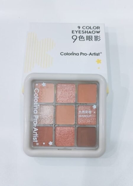 Colorina Pro Artist 9 Colors Eyeshadow Palette #2