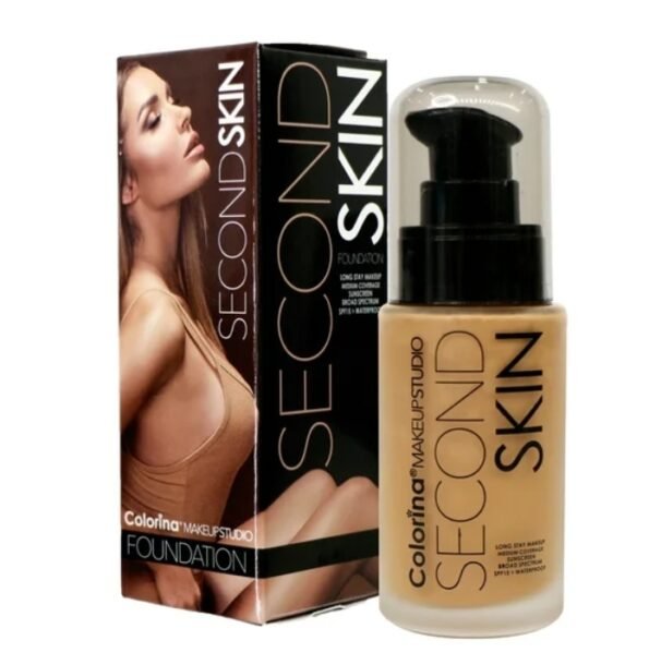 Colorina Makeup Studio Second Skin Foundation-04# Medium Beige - Nibs n ...