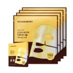 Eqqualberry Collagen Glow up Hydrogel Mask Set [30g x 4 sheets]