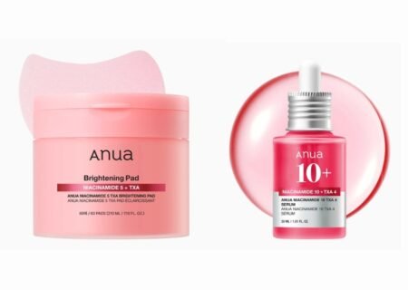 ANUA BUNDLE 1 Anua Niacinamide 4 TXA Brightening Pad 210ml (60ea) Anua Niacinamide 10% + TXA 4% Dark Spot Removing Serum - 30ml