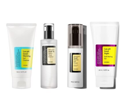 COSRX BUNDLE 1 Good Morning Gel Cleanser Good Night Soft Peeling Gel Snail 96 Mucin Power Essence  Snail Peptide Eye Cream
