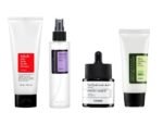 COSRX BUNDLE 2 COSRX Salicylic Acid Cleanser Hyaluronic Acid 3 Serum Clarifying Treatment Toner  Cosrx Aloe Soothing Sun Cream SPF50