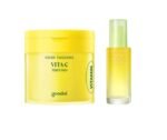 Goodal Green Tangerine Vita-C  Bundle Toner Pads & Serum